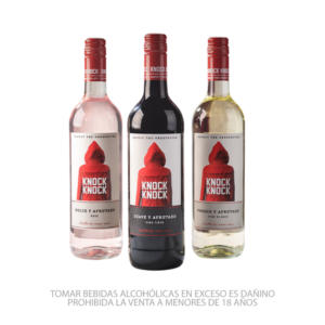 Pack 03 Knock Knock Mix 750ml