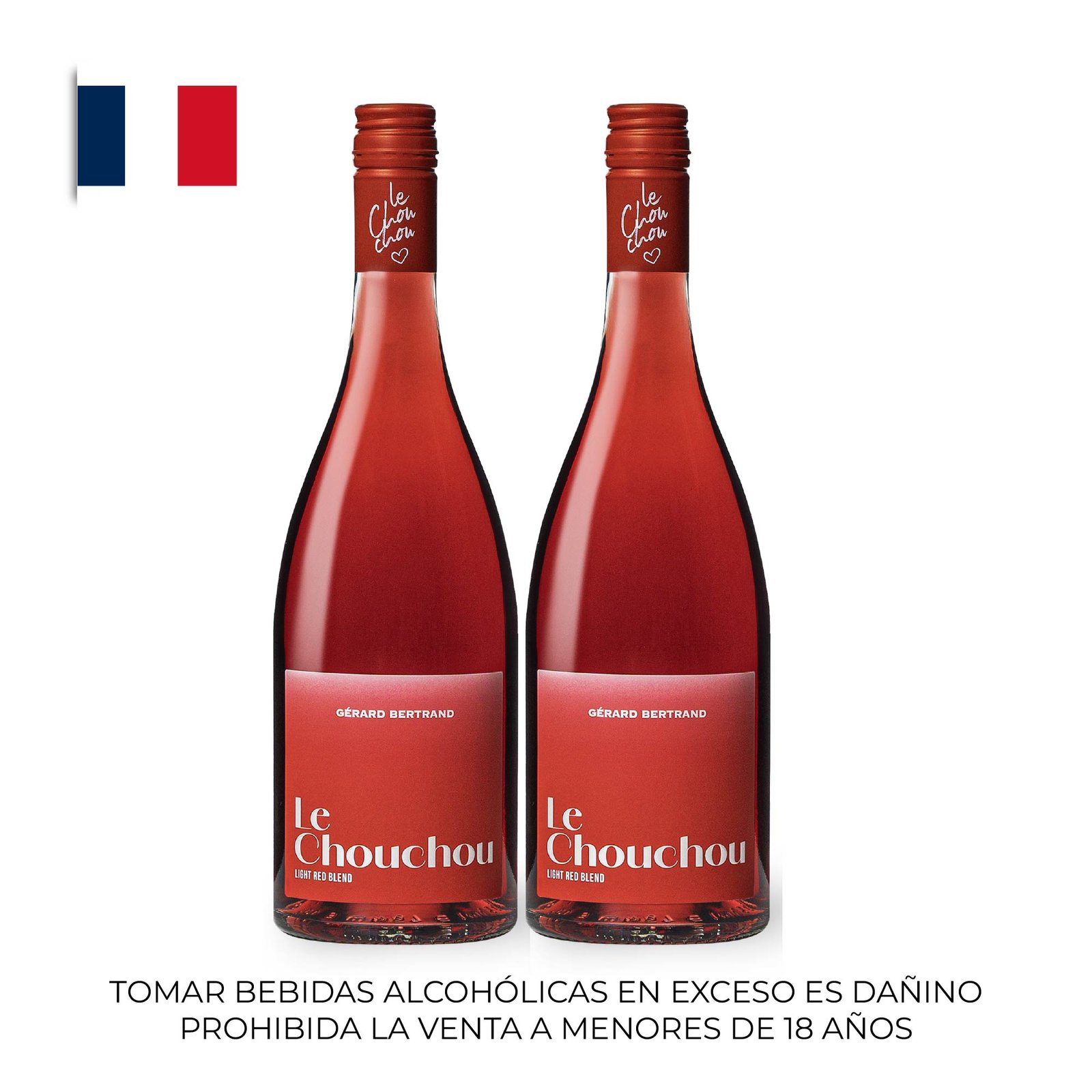 2x1 Vino Rojo, No Tinto