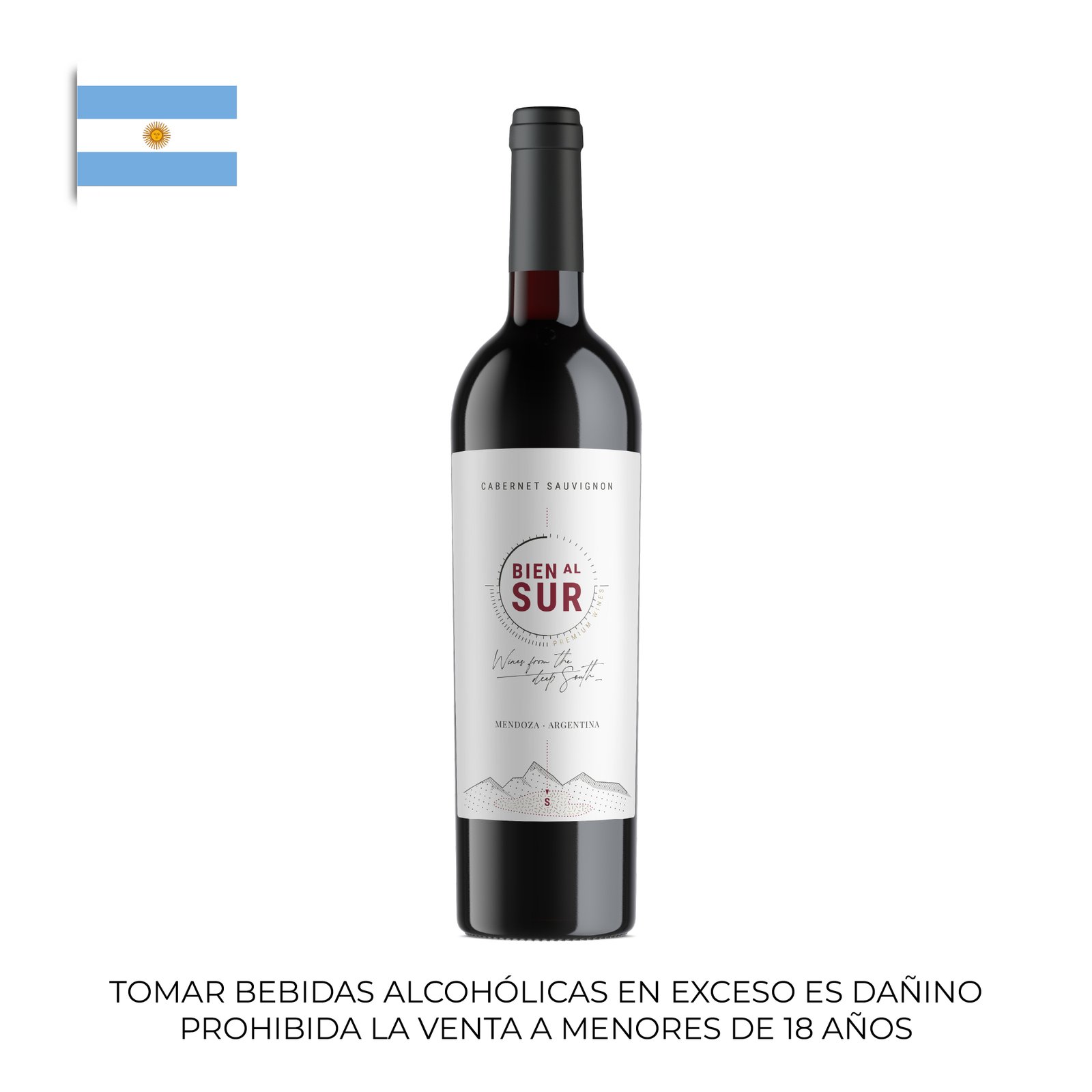 Bien al Sur Modern Cabernet Sauvignon 750 ml (x2)