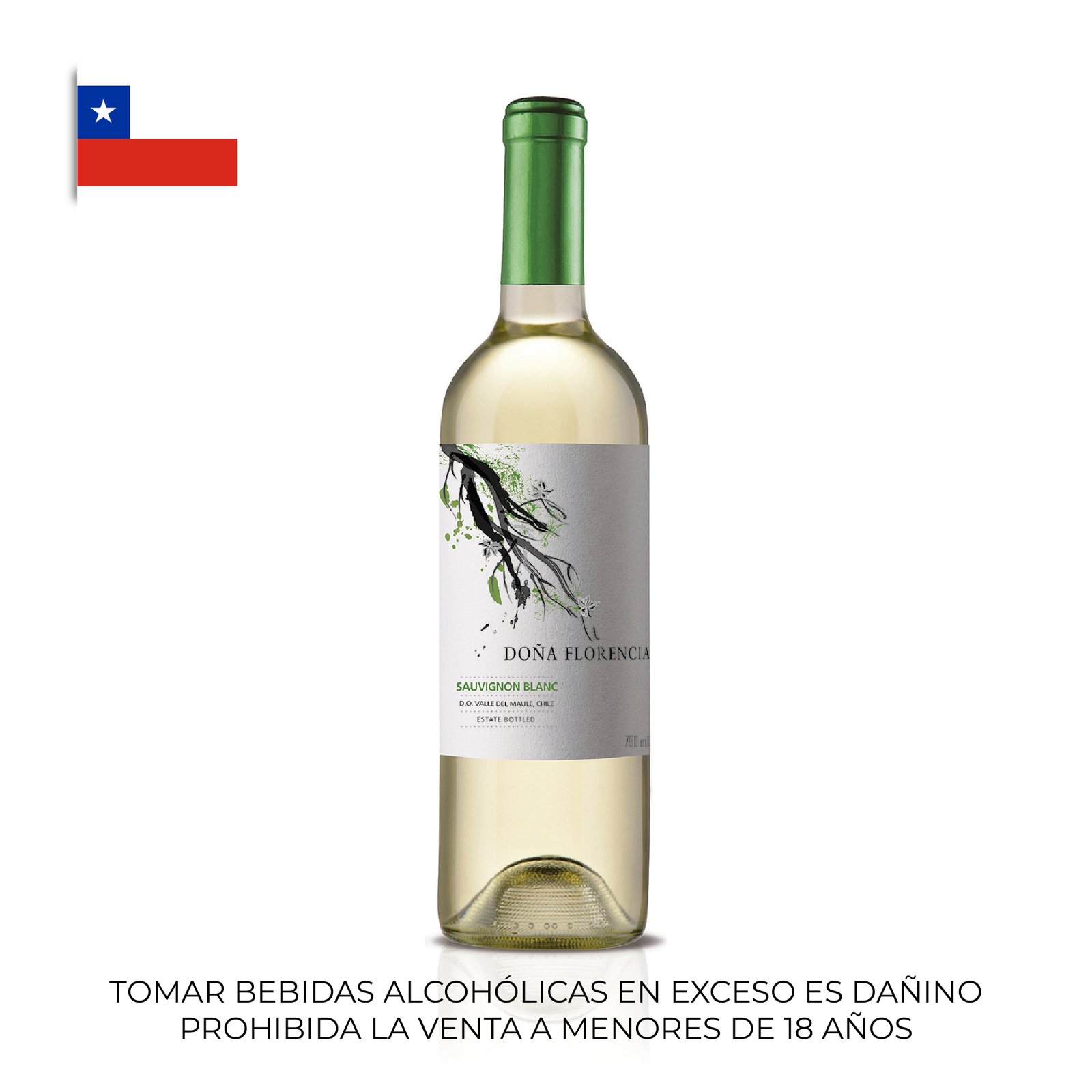 Doña Florencia Sauvignon Blanc - Blanco 750 ml