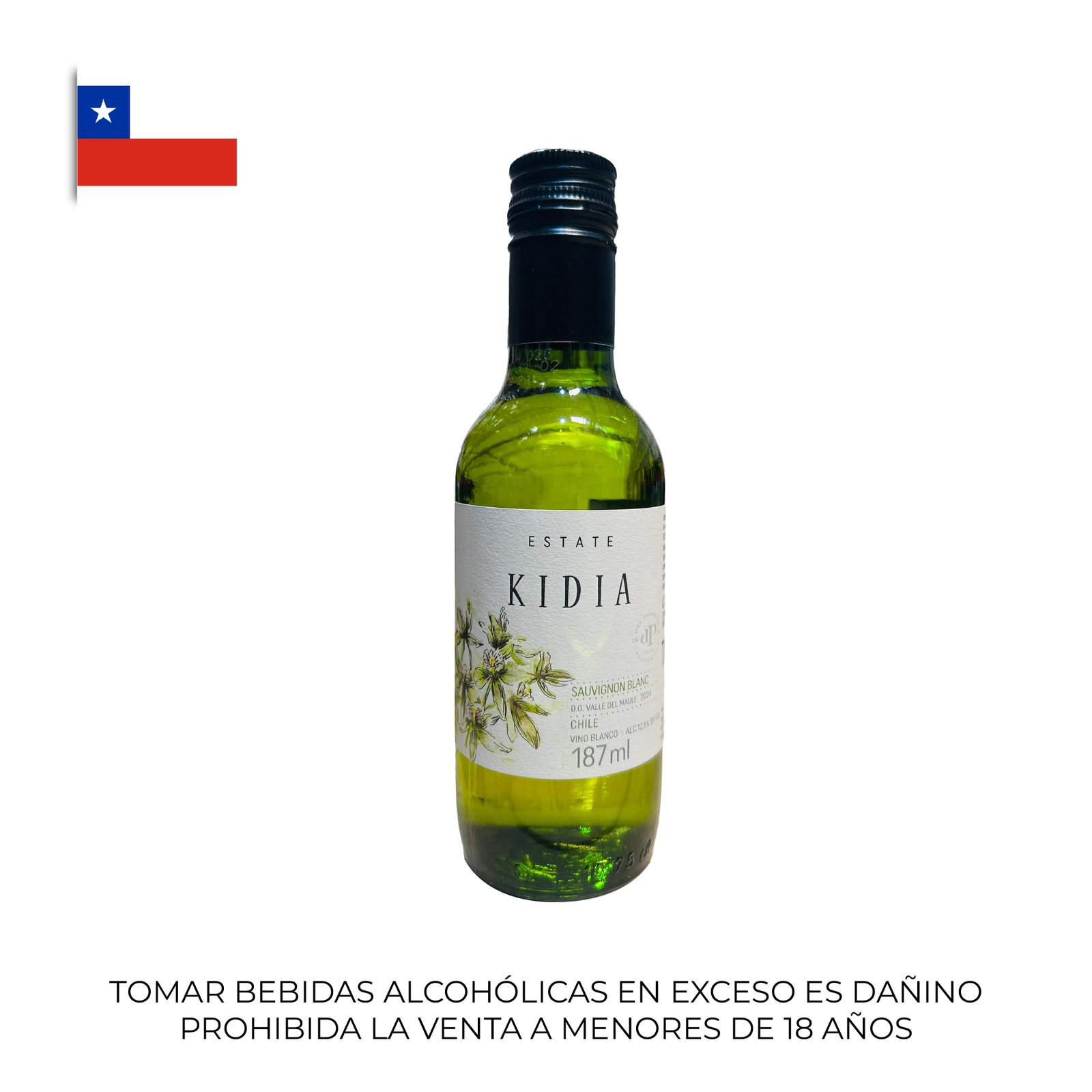 Kidia Estate Sauvignon Blanc - Blanco 187 ml
