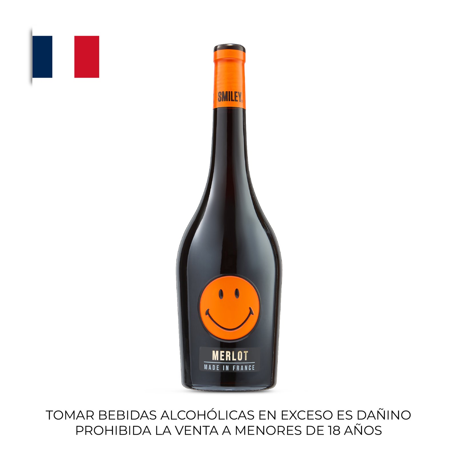 Smiley Merlot - Tinto 750 ml