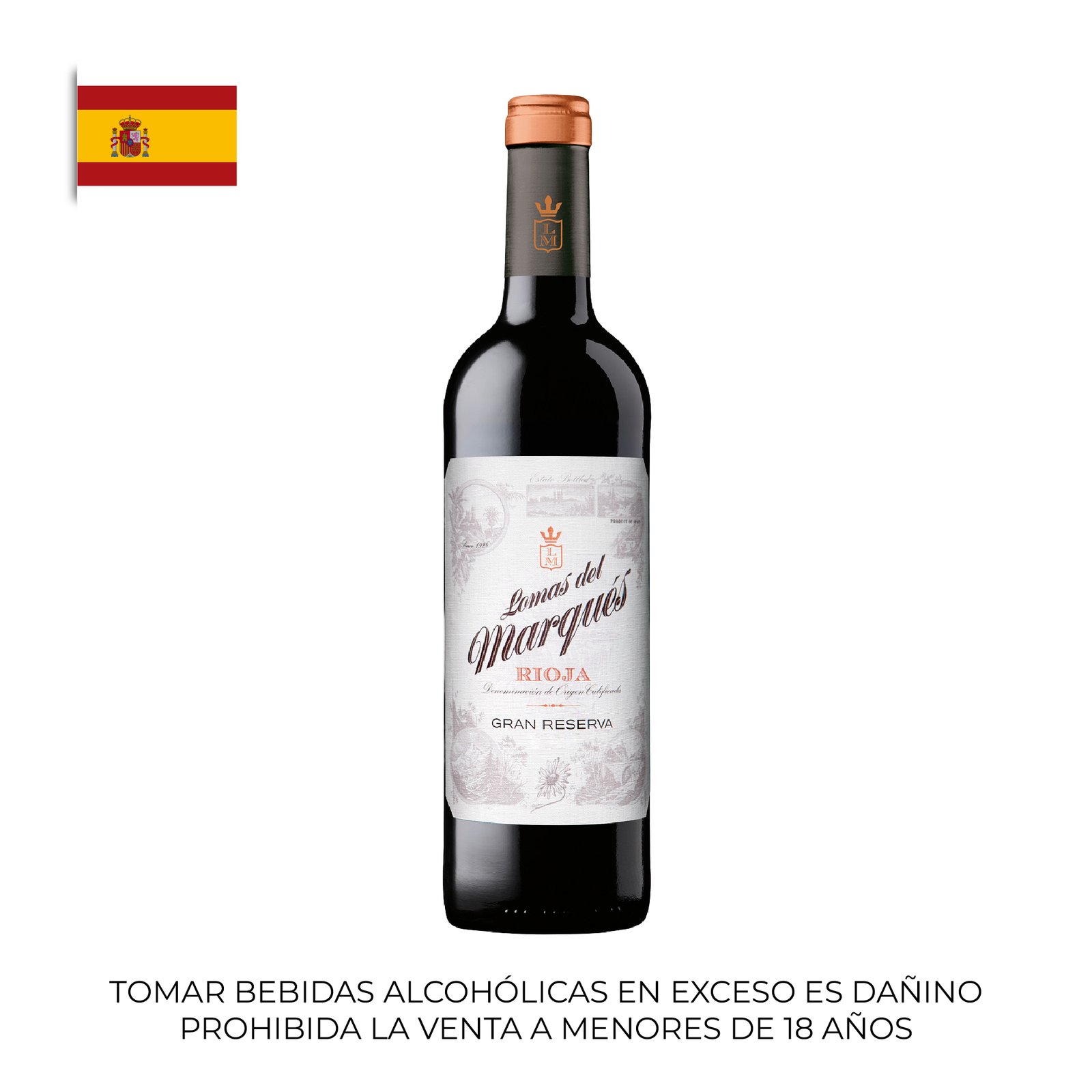 Lomas Del Marqués Gran Reserva - Rioja Tinto 750 ml