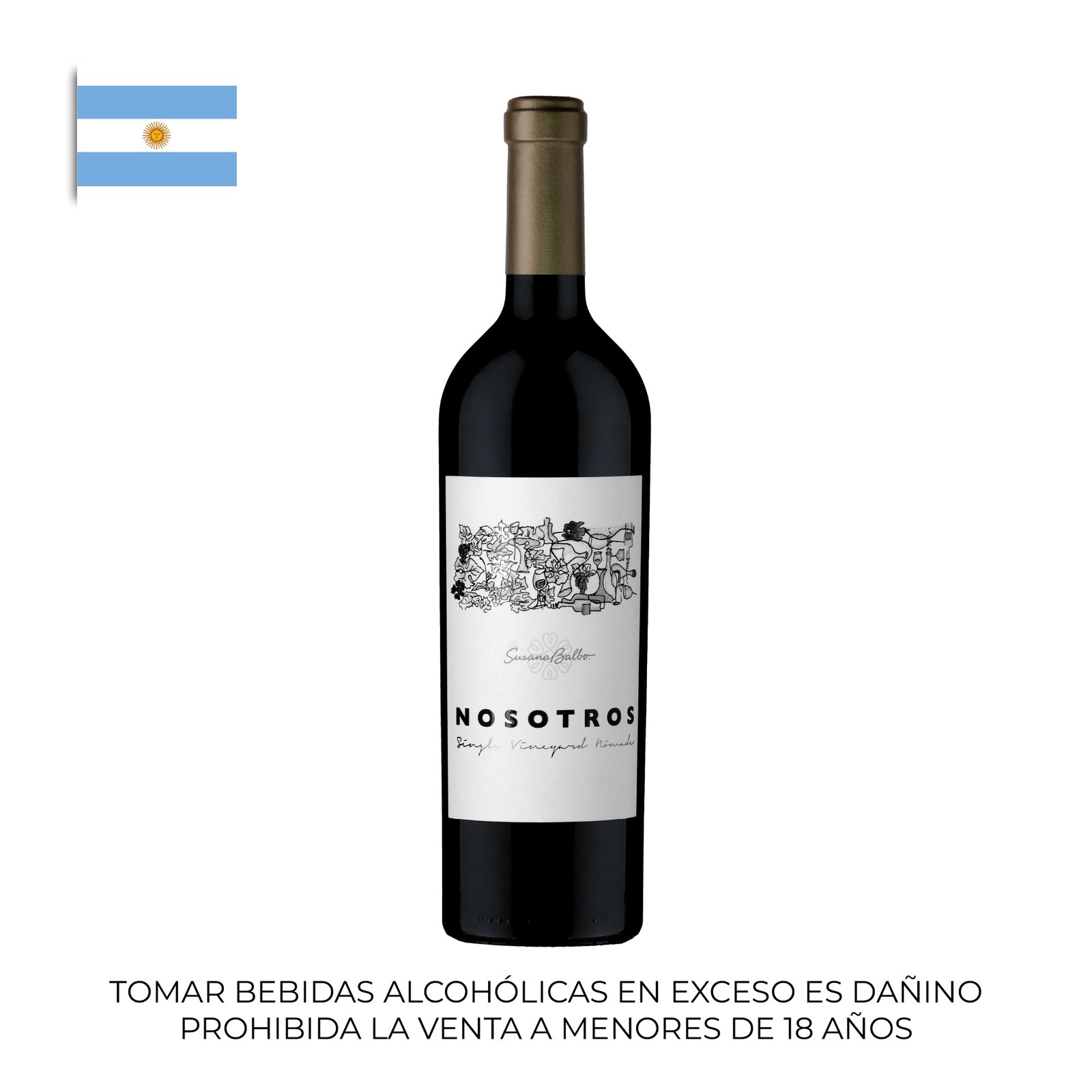 Nosotros Malbec tinto 750 ml